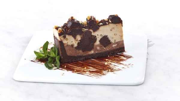 Peanut Butter Fudge Brownie Cheesecake