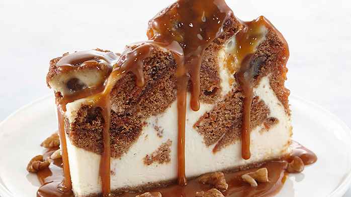 Carrot Caramel Cheesecake