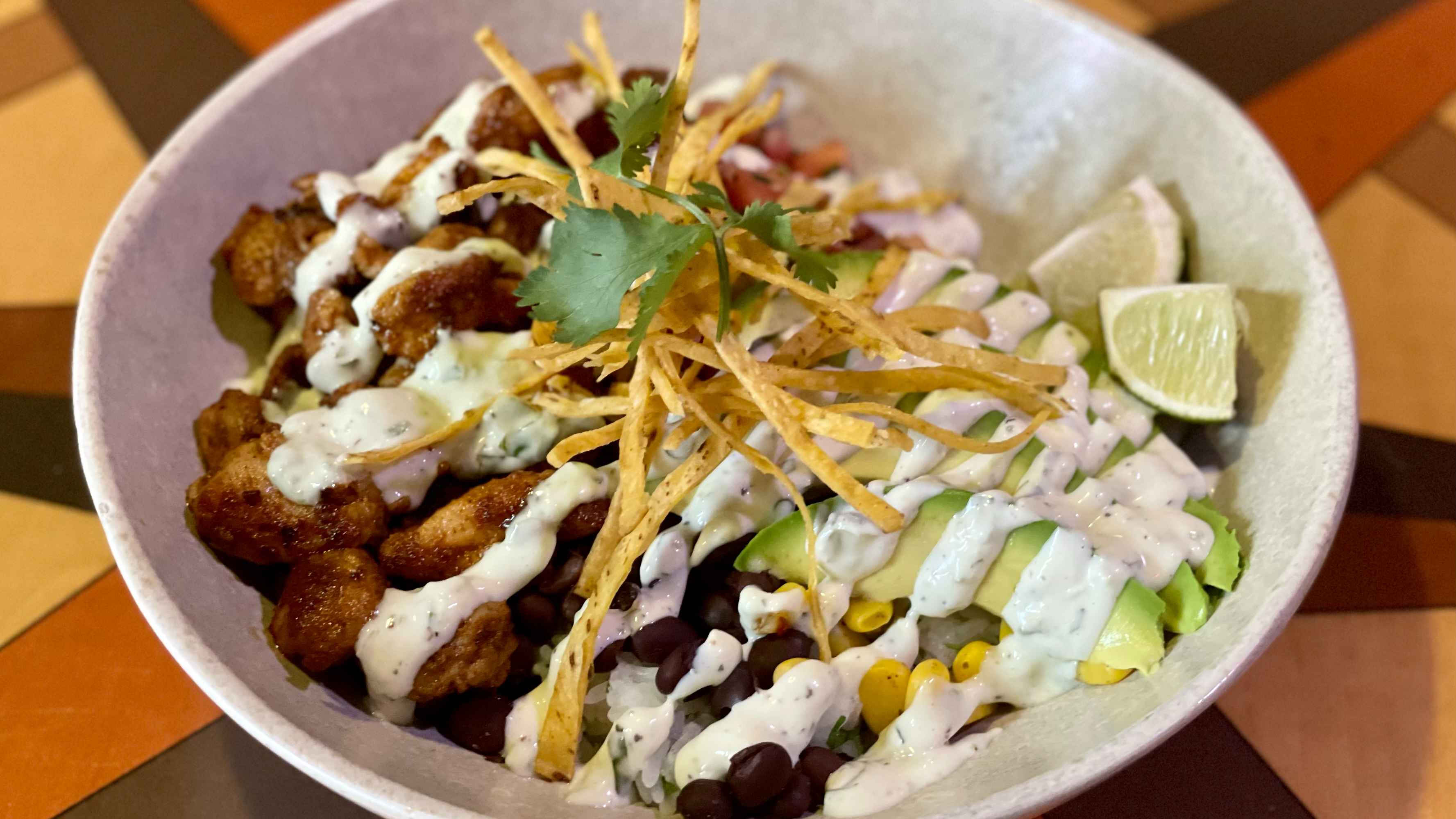 Tex-Mex Krillin’d Chicken Bowl