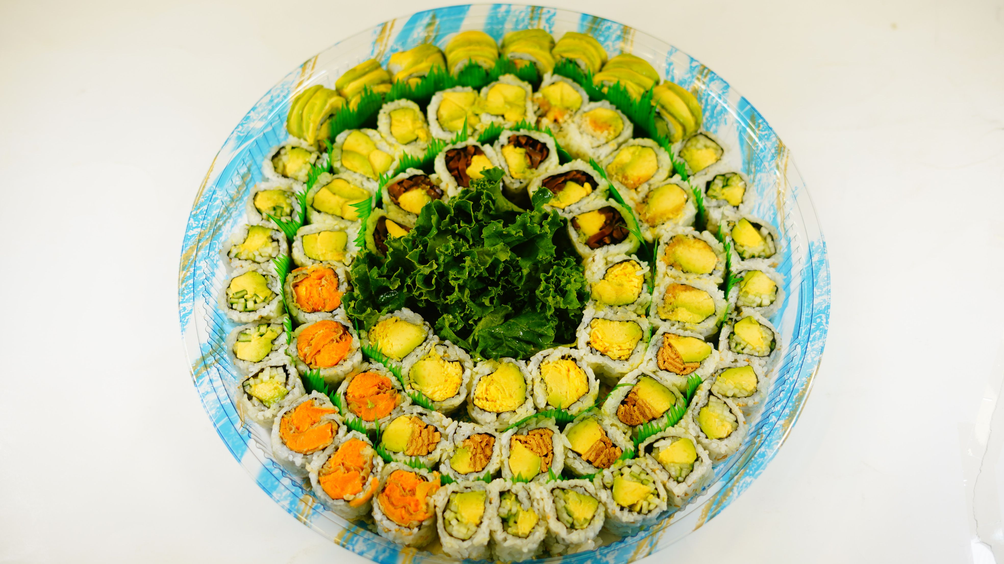 Medium Veggie Maki Party Tray 62pcs