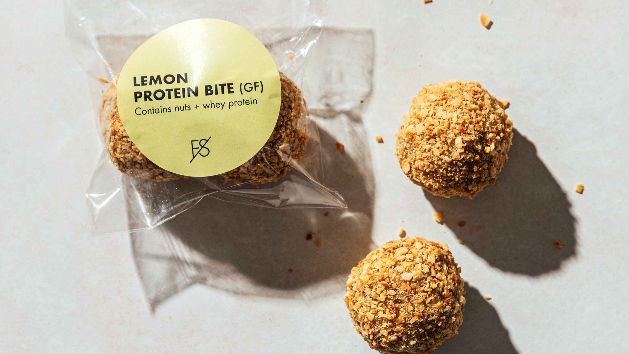 Lemon Protein Bites