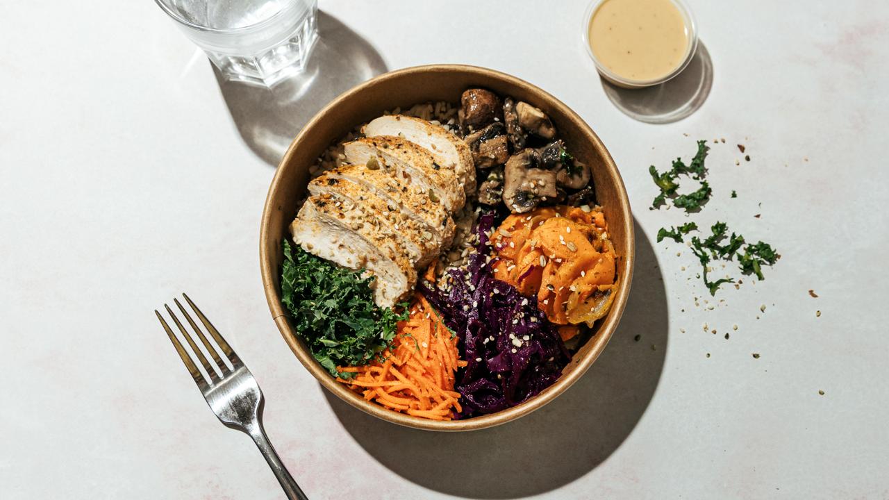 Soy Mushroom Miso Bowl