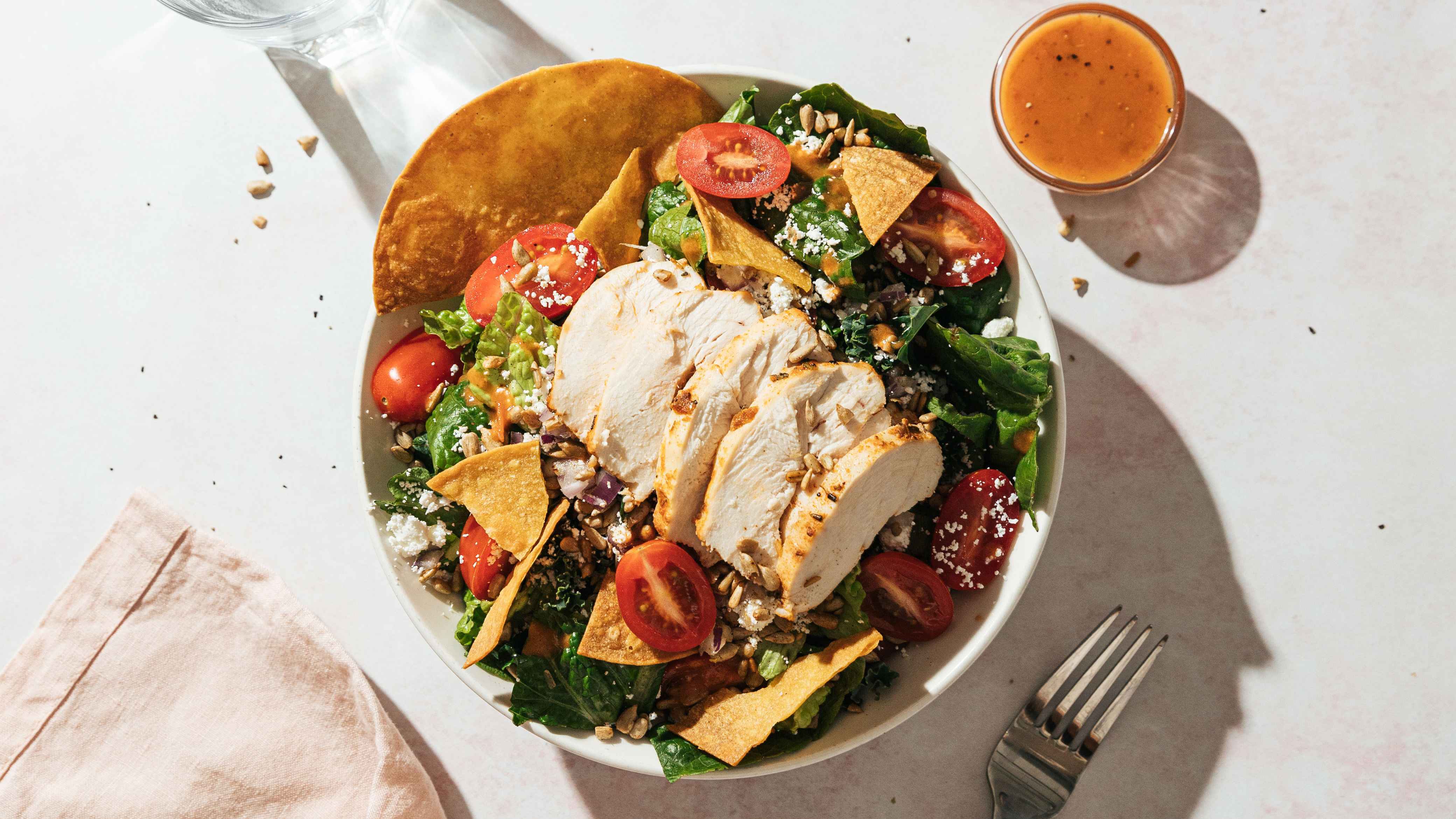 Chicken Tostada