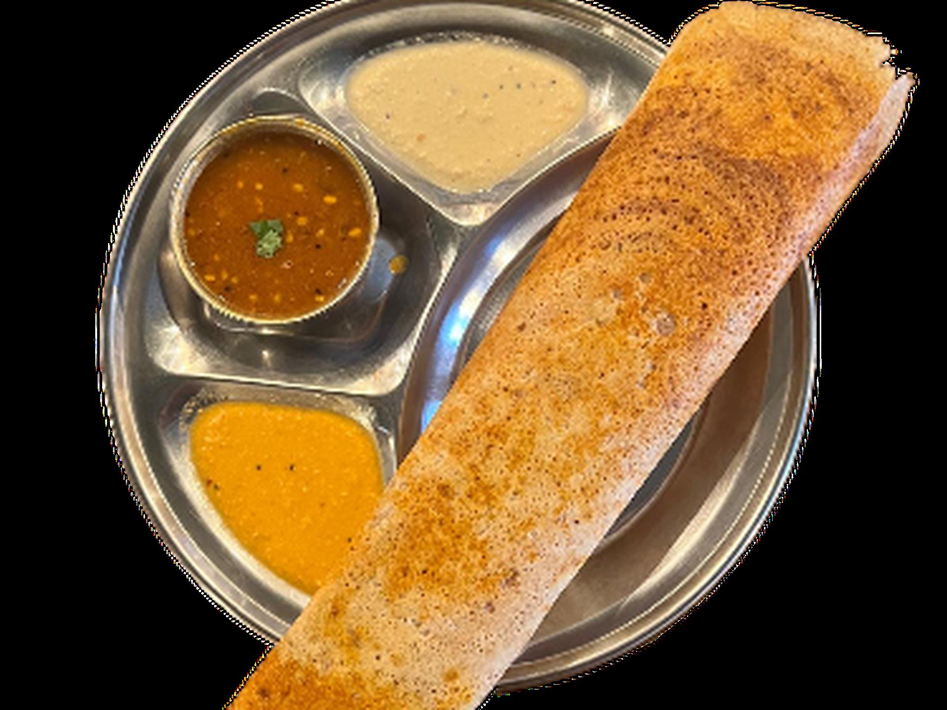 Green Twist & Spinach Dosa