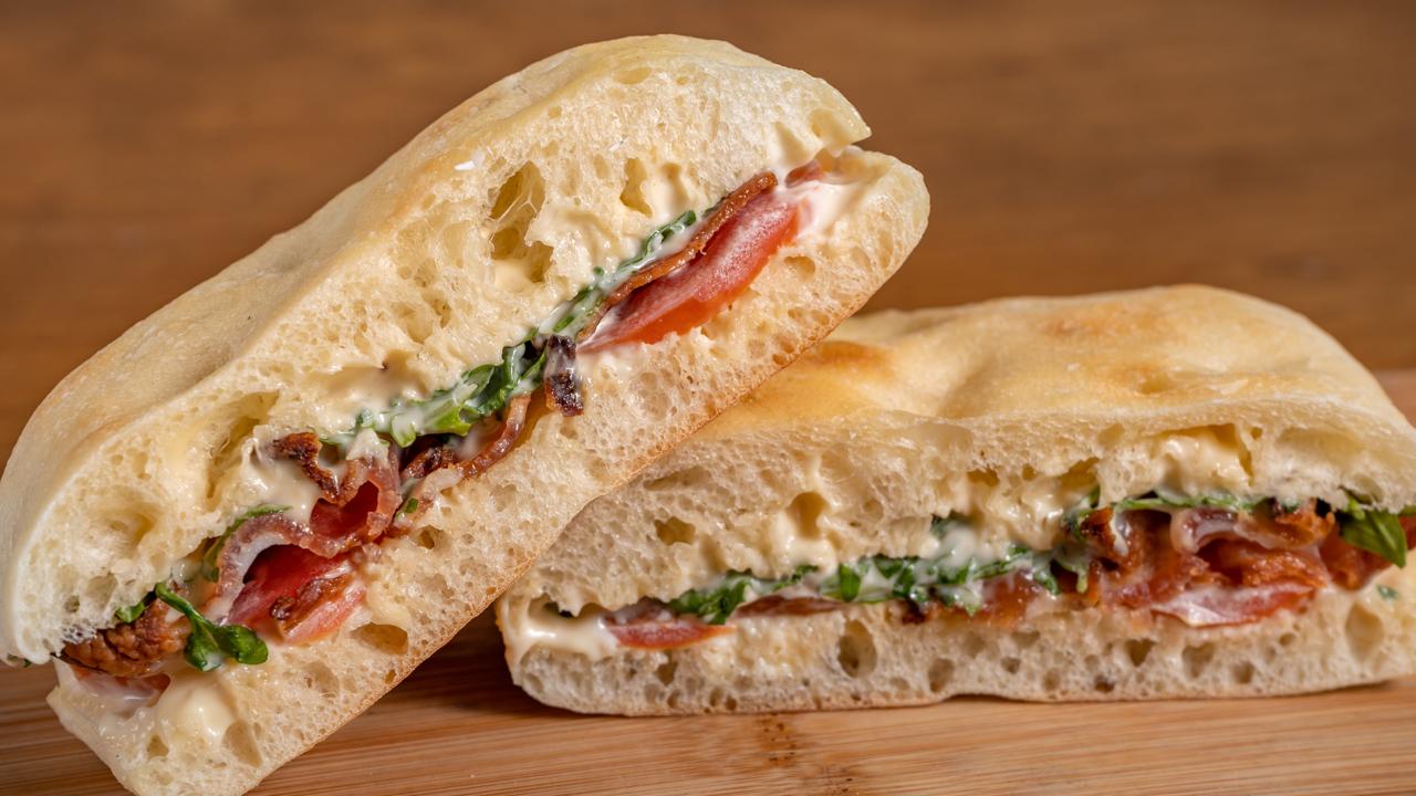 Pancetta and Arugula Sandwich