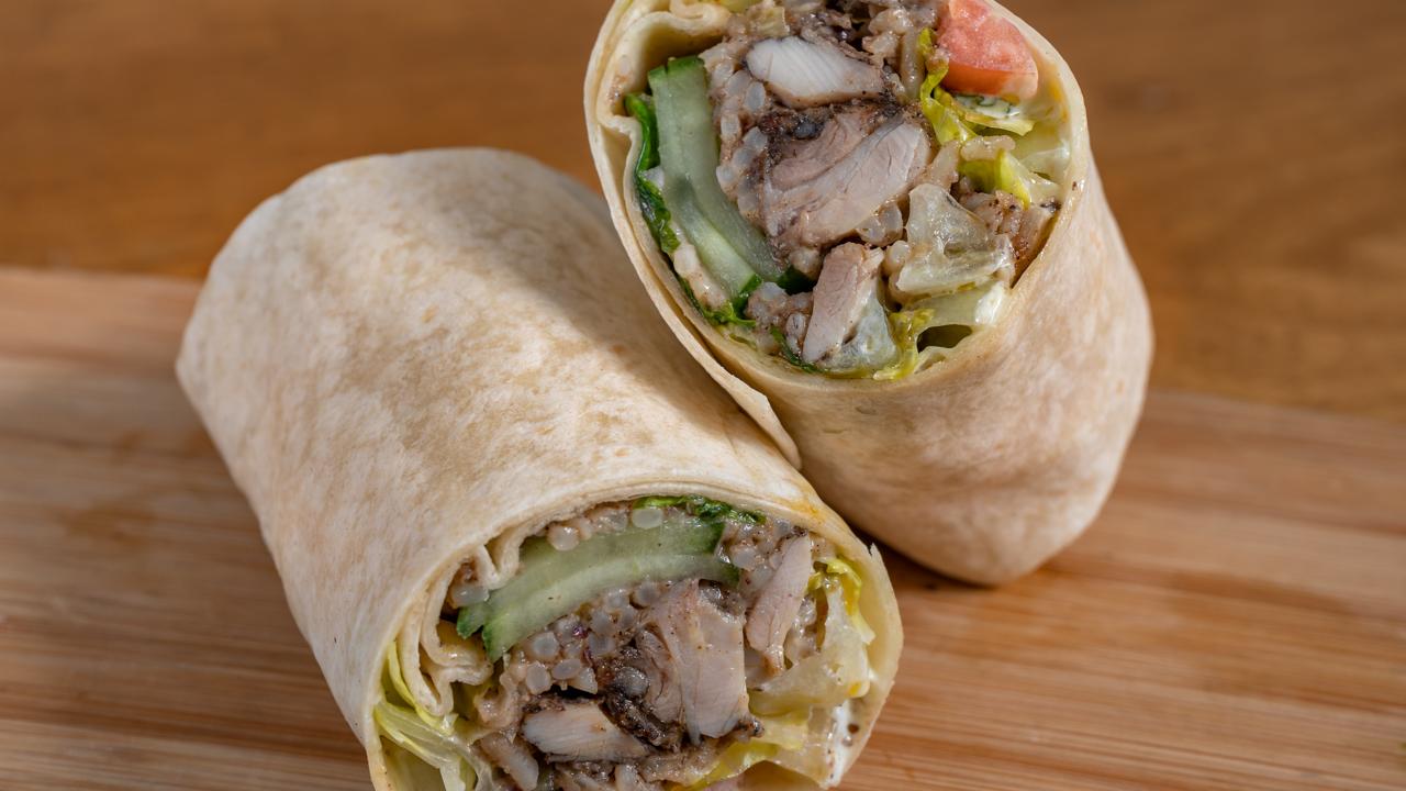Jerk Chicken Wrap