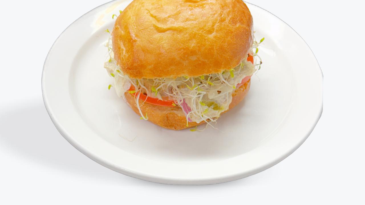 Tuna Melt Sandwich (on Brioche Bun)