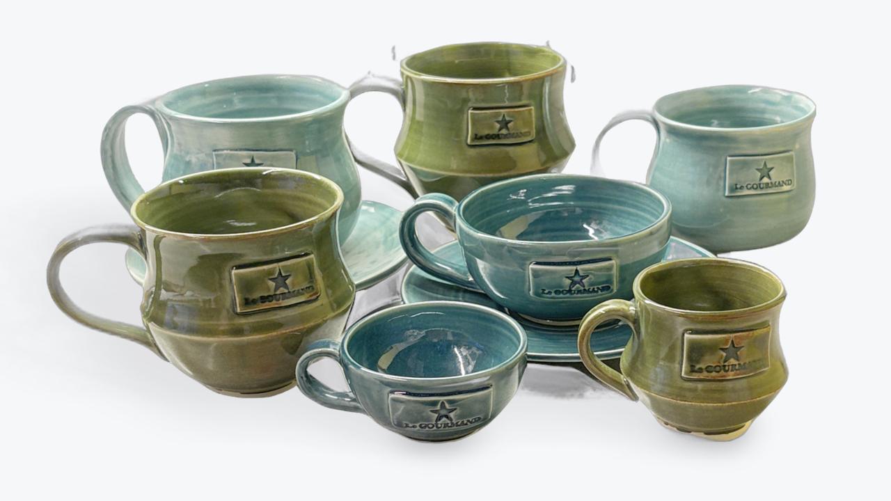Handmade Mugs ( Le gourmand x Maggie Silva Pottery)