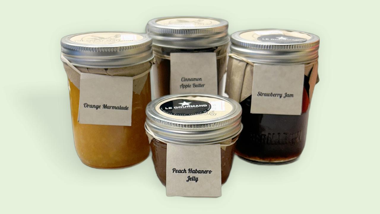 Jam bottle (flavored)