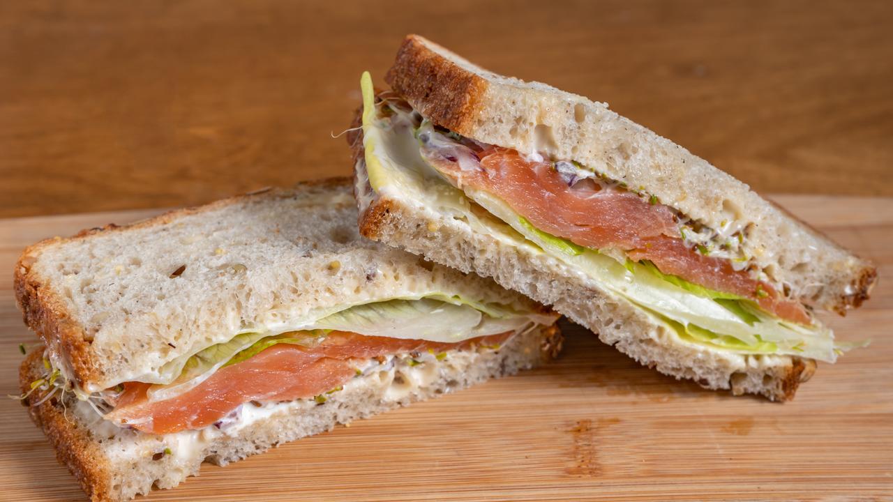 Smoked Salmon Sandwich